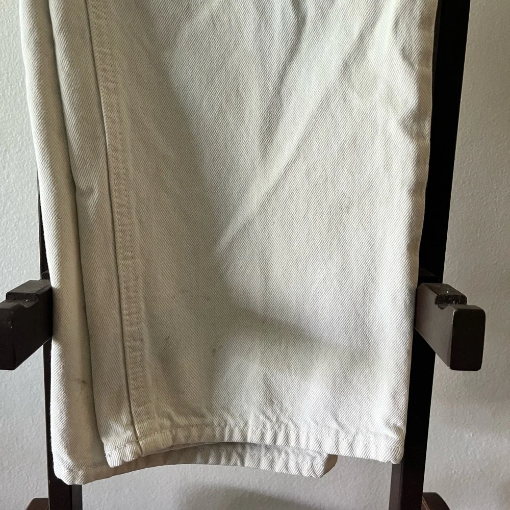 BDG light cream high rise baggy jeans, Sz 28 - Picture 4 of 5